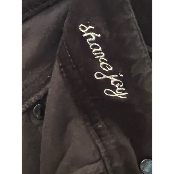 White House Black Market size 6R Black Velvet Pants - Picture 4 of 8